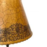 Olasz Teknős Bronz Asztali Lámpa