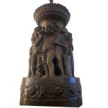 Bronz 10 karos szüreti csillar
