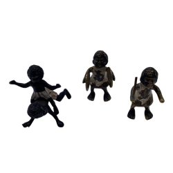 Három Bécsi Bronz Figura