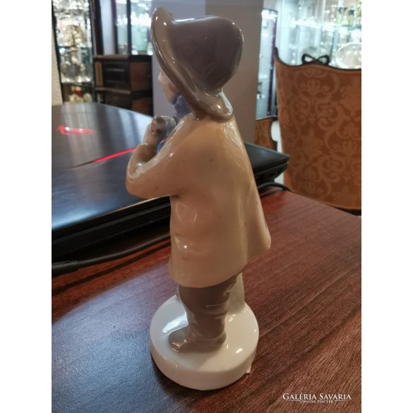 Halászó Német Fiú Porcelán