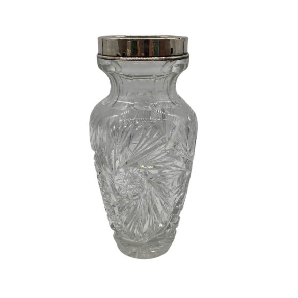 Ezüst Peremes Váza, Csiszolt Üveg