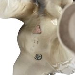 Royal Dux Elefánt Porcelán Agyarral