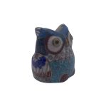 Rekesz Zománcozott Bagoly Figura 5 cm