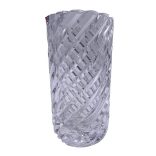 Orrefors Színtelen Kristályváza 