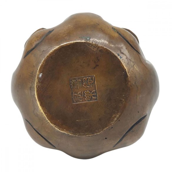 Négyarcú Buddha Bronz