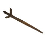 Bécsi Bronz Levélnehezék-Turul karom- 