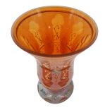 Cseh fürdőpohár narancssárga