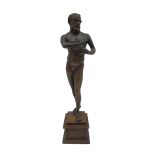 Faun Bronz Szobor
