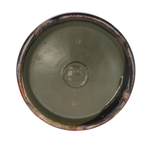 Zsolnay Piros Eozin Váza 