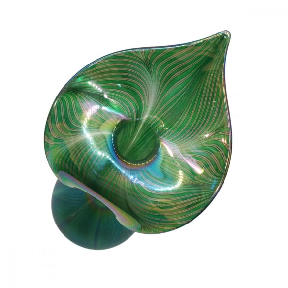 Loetz Tiffany Zöldes Váza 