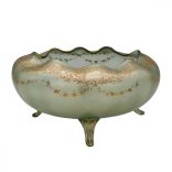 Loetz Hajlított Peremű Asztali Kínáló 