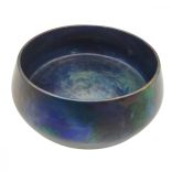 Kék Zsolnay Nagy Méretű Tál