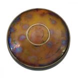 Kék Zsolnay Nagy Méretű Tál