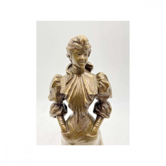 Jean Garnier - Bronz szobor-  Miss Helyett- 