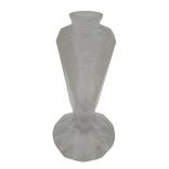 Lalique Savmaratott Üveg Váza 