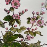 Schütz Cilli falitányér. Mázas festett kerámia.