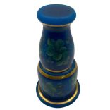 Biedermeier éjszakai üveg és pohár 