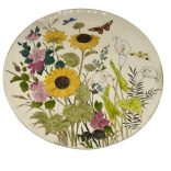 Schütz Cili napraforgós falitányér 40 cm 
