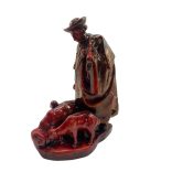 Zsolnay piros eozin terelő juhász