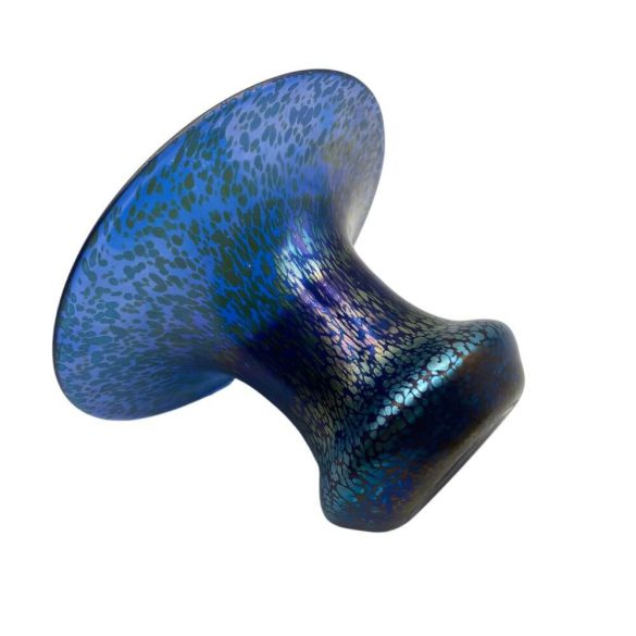 Loetz váza - Cobalt Papillon-