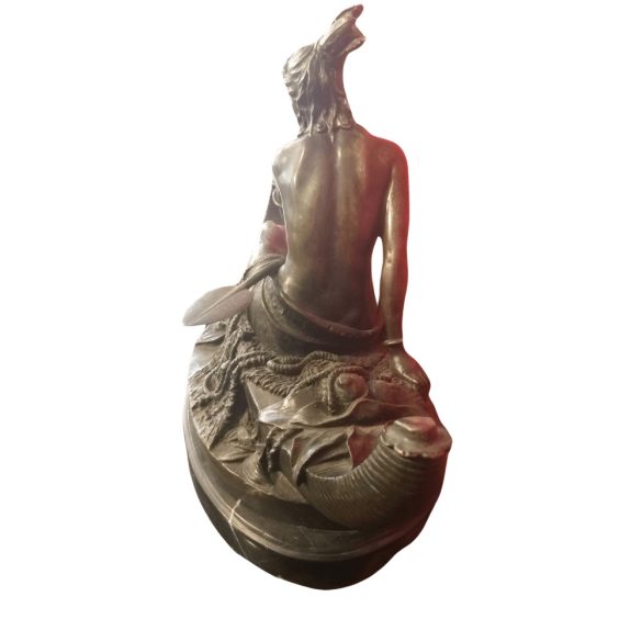 Duchoiselle jelzéssel, 19 sz.: Halászó indián lány