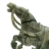 Jade lovas szobor- sérült 3 mm-
