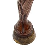 Szeccessziós álló női akt (pecsétnyomó)