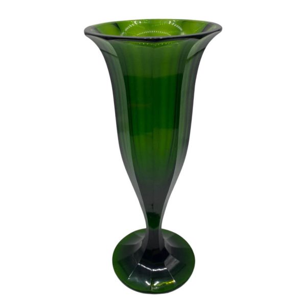 Bohemian Moser üveg váza 