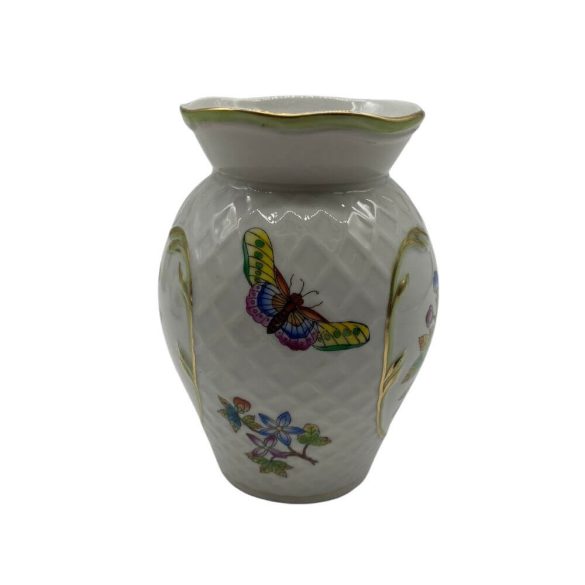 Herendi Viktória mintás porcelán váza