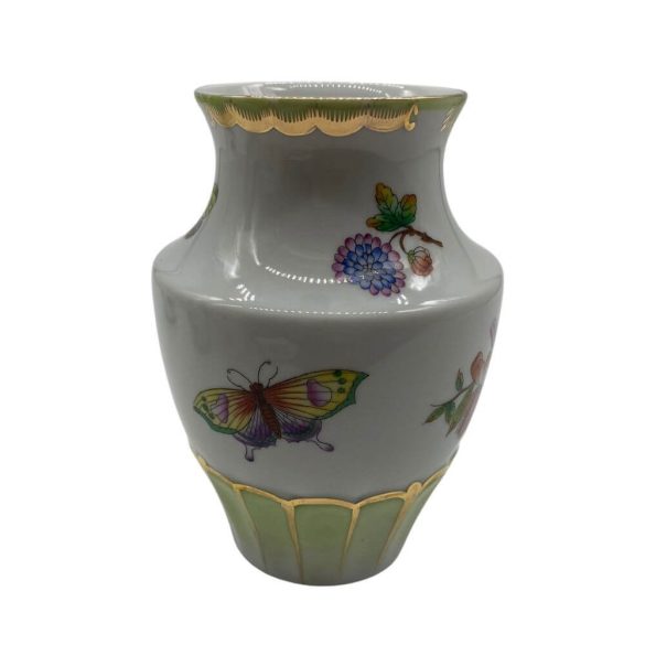 Herendi Viktória mintás porcelán váza 