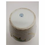 Herendi viktória mintás váza aranyozással