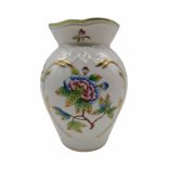 Herendi viktória mintás váza aranyozással