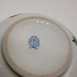 Herendi viktória mintás bonbonier rózsa díszítéssel a tetején