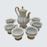 Meissen antik mokkás szett