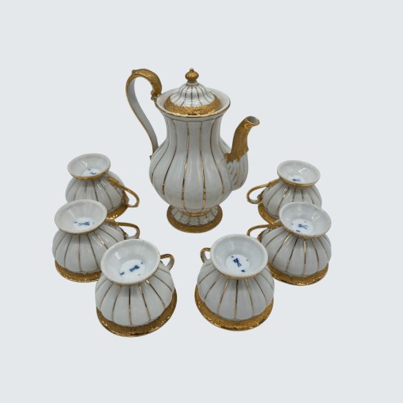 Meissen antik mokkás szett