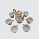 Meissen antik mokkás szett