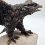 Bronz Turul kő alapon